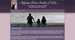 Desktop Screenshot of adoptionhomestudiesoftulsa.com