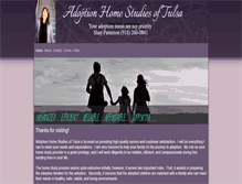 Tablet Screenshot of adoptionhomestudiesoftulsa.com